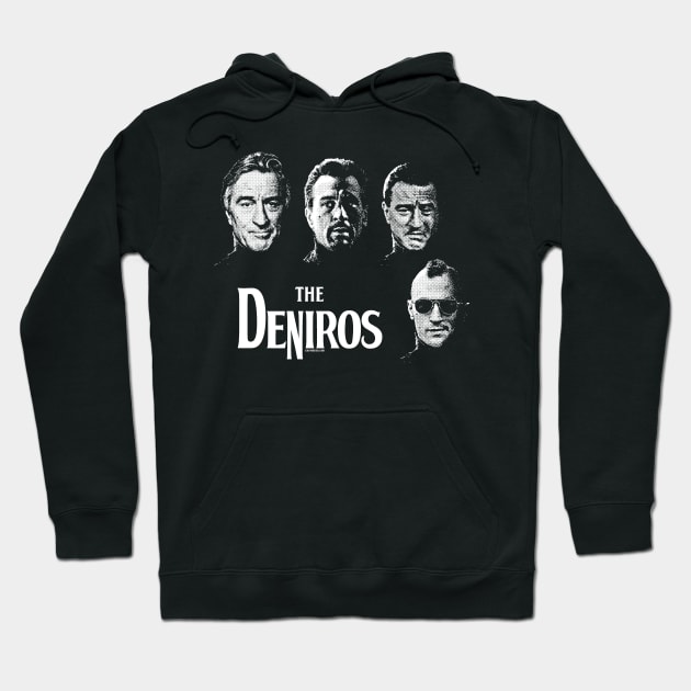 Robert De Niro / Beatles Mash Up (The DeNiros) Hoodie by UselessRob